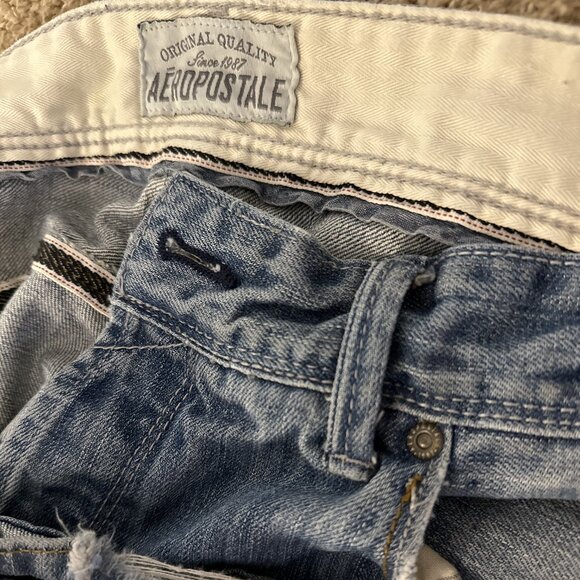 Aeropostale Men's Driggs Slim Bootcut Jeans 36/34 - Picture 3 of 4